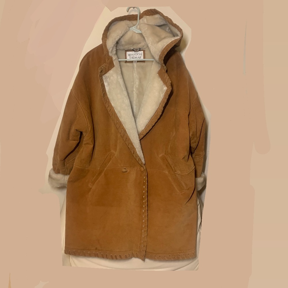 Vintage Leather Brandon Thomas Coat